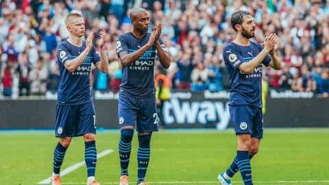 Premier League: Manchester City fight back to hold West Ham Premier League: Manchester City fight back to hold West Ham