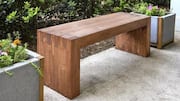 How to create an eco-friendly bench at home