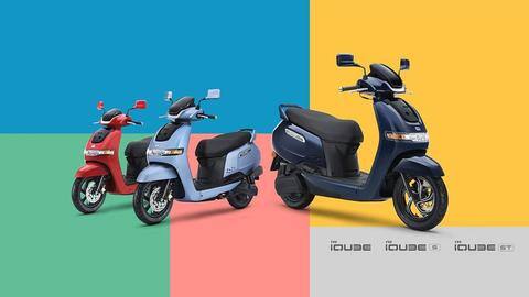 2022 TVS iQube e-scooter launched in India at Rs. 98,654 2022 TVS iQube e-scooter launched in India at Rs. 98,654