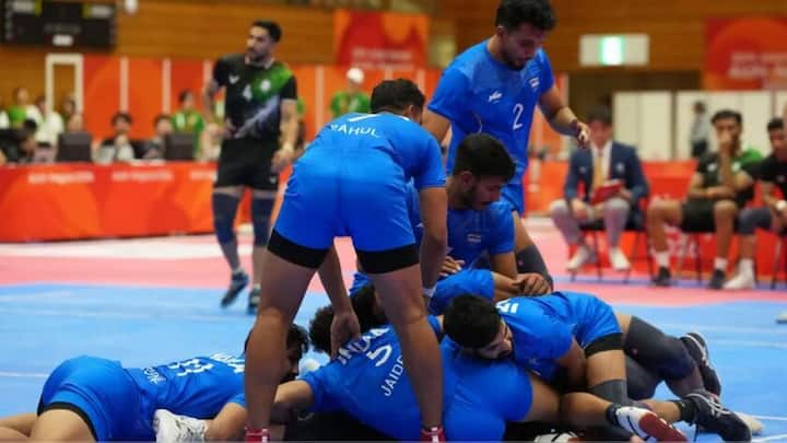 Asian Games 2026: Indian men's kabaddi team bags gold