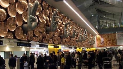 Delhi airport: Two women arrested for smuggling gold worth Rs.42L Delhi airport: Two women arrested for smuggling gold worth Rs.42L