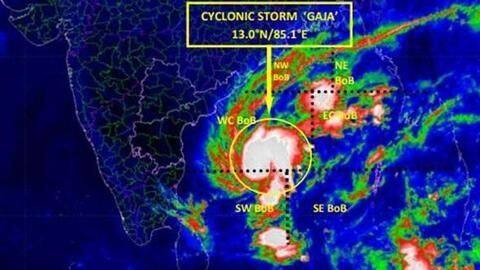 Cyclone Gaja to make landfall: Danger areas, state of preparations Cyclone Gaja to make landfall: Danger areas, state of preparations