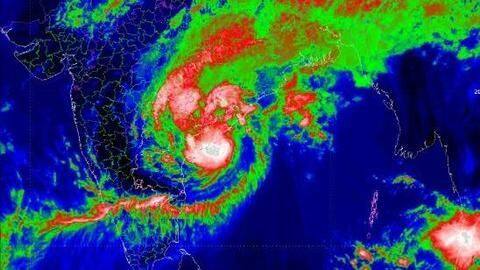 Cyclone Phethai is lumbering towards Andhra Pradesh Cyclone Phethai is lumbering towards Andhra Pradesh