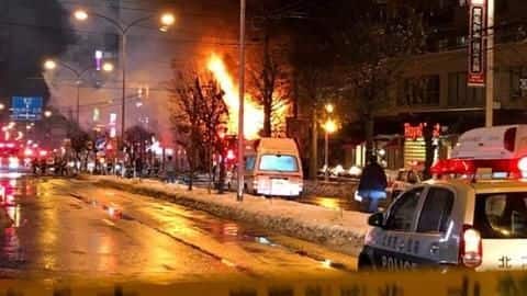 Japan: Massive blast rocks Sapporo leaving 42 injured Japan: Massive blast rocks Sapporo leaving 42 injured