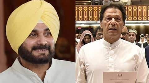 Imran Khan invites Sidhu for Kartarpur corridor foundation ceremony Imran Khan invites Sidhu for Kartarpur corridor foundation ceremony