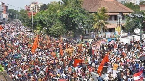 Protests have rocked Sabarimala since September last year Protests have rocked Sabarimala since September last year