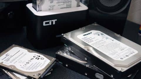 Three hard disk drives were also recovered Three hard disk drives were also recovered