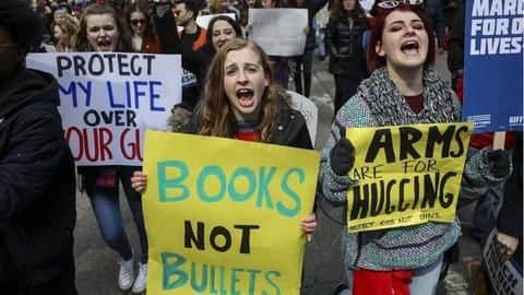 March for Our Lives: Huge pro gun-control rallies sweep USA March for Our Lives: Huge pro gun-control rallies sweep USA