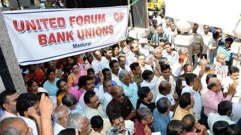 Nine bank unions are opposed to the merger Nine bank unions are opposed to the merger
