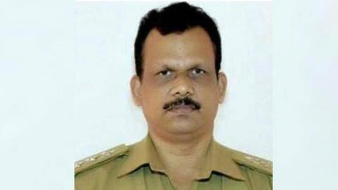 Kerala cop, accused of murdering youth, found hanging Kerala cop, accused of murdering youth, found hanging