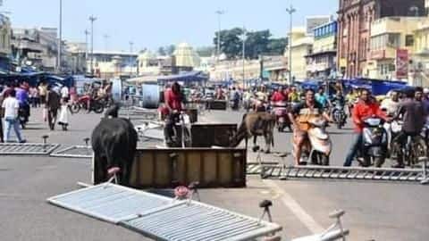 The violence that unfolded in Puri on October 3 The violence that unfolded in Puri on October 3