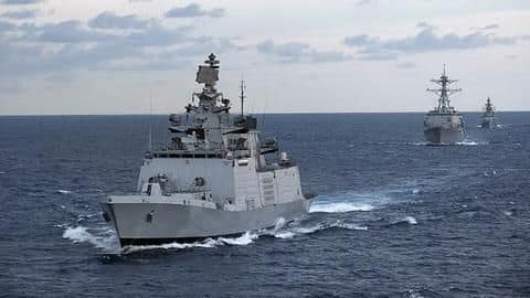 Indian Navy extends warning to China's navy through witty tweets Indian Navy extends warning to China's navy through witty tweets