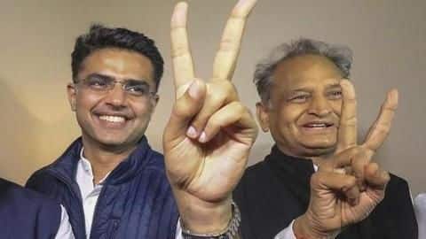 Rajasthan: Ashok Gehlot to be CM; Sachin Pilot, his deputy Rajasthan: Ashok Gehlot to be CM; Sachin Pilot, his deputy