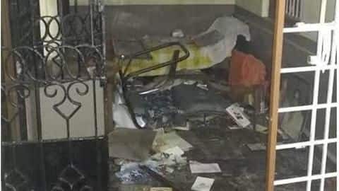 BJP, RSS, CPI(M) workers attacked each other's houses earlier BJP, RSS, CPI(M) workers attacked each other's houses earlier