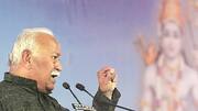 Bhagwat says Ram Mandir construction in 4-months; protesters demand date