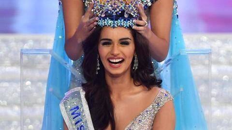 Current and ex Haryana CMs fight over honoring Manushi Chhillar Current and ex Haryana CMs fight over honoring Manushi Chhillar