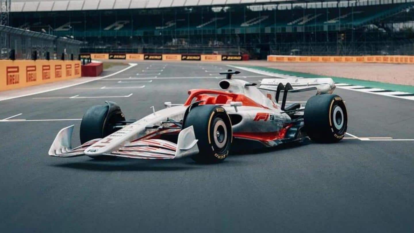 How Amazon processed data for the new F1 car design