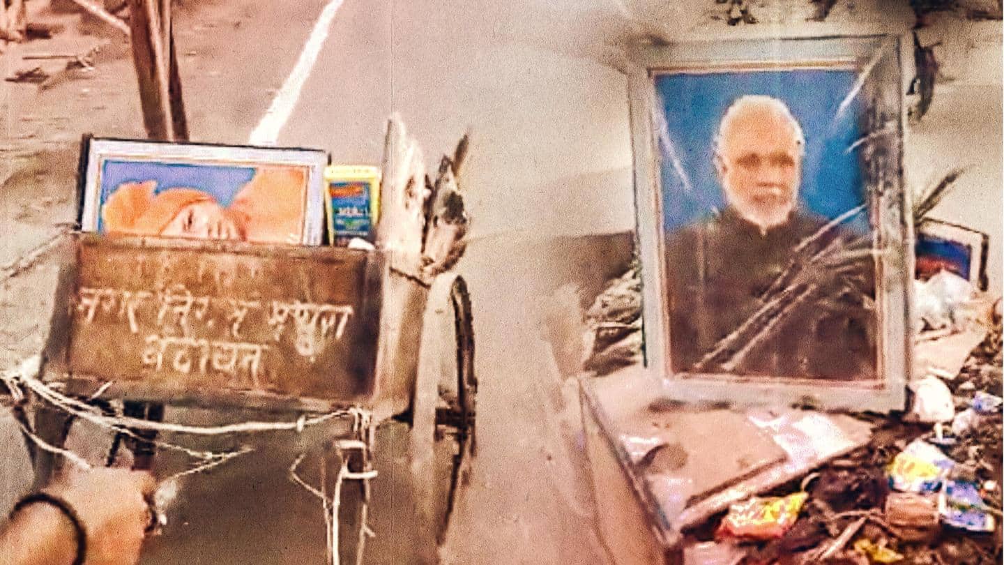 Sanitation worker sacked after Modi, Yogi's photos found in trash