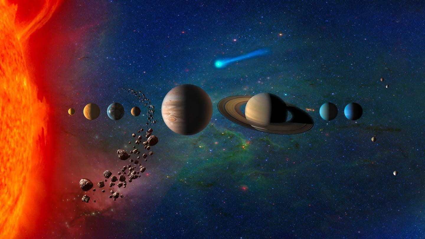 Why inner solar system spins slower than it should