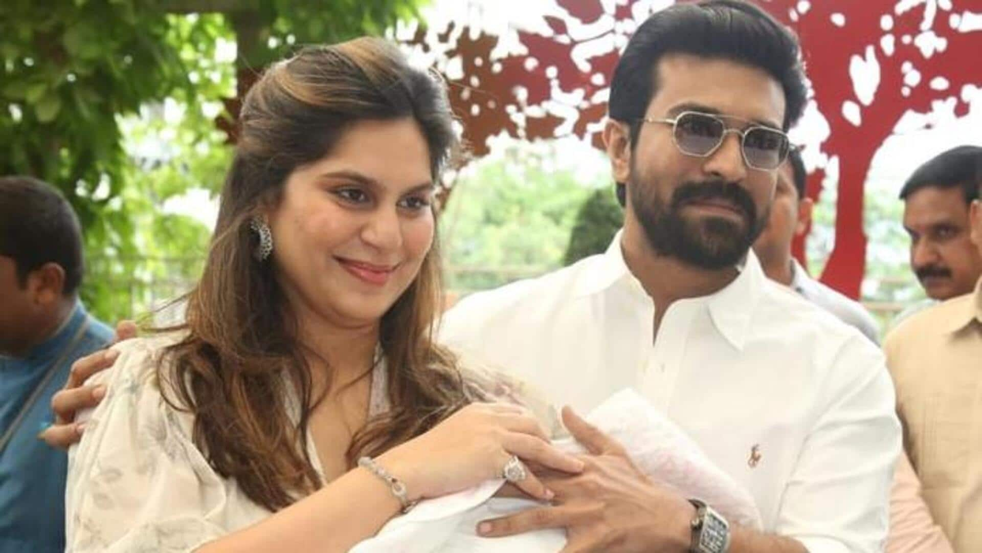 Everything about Ram Charan-Upasana's daughter's naming ceremony