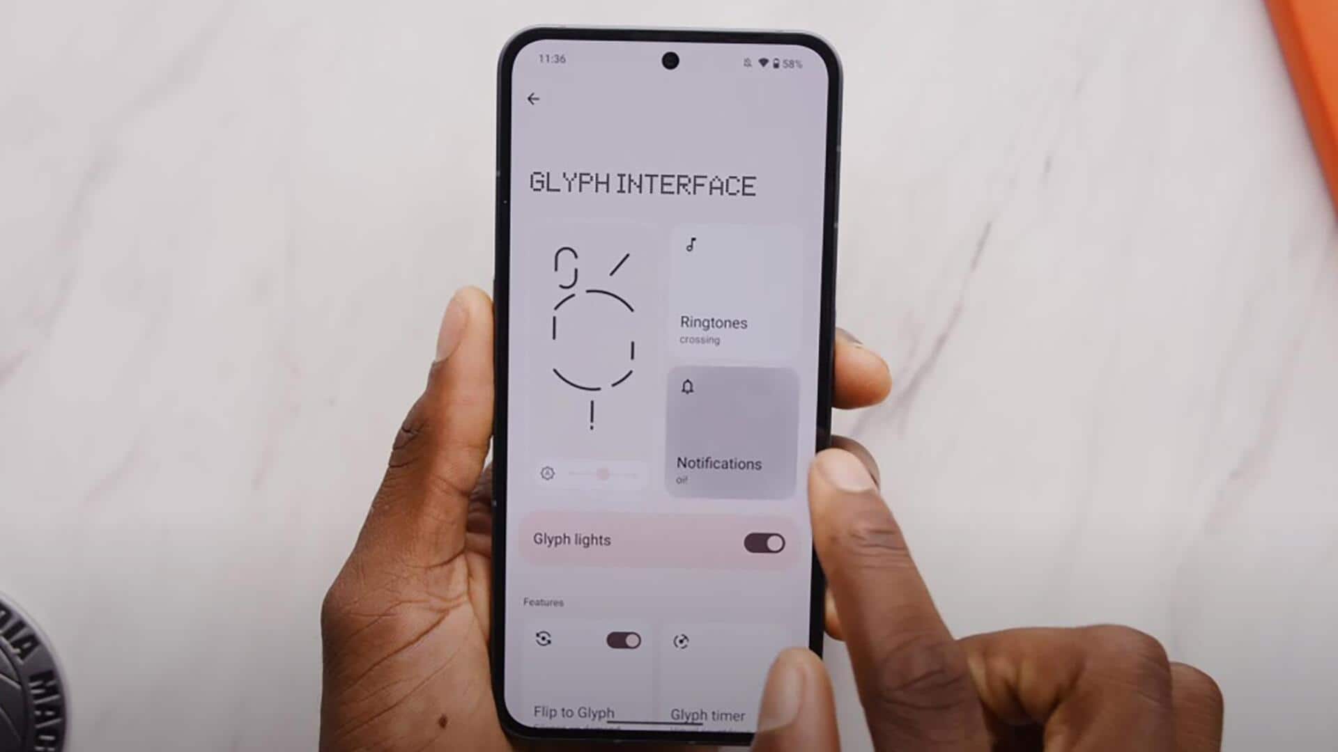 Nothing Phone (2) design, Glyph features revealed ahead of launch