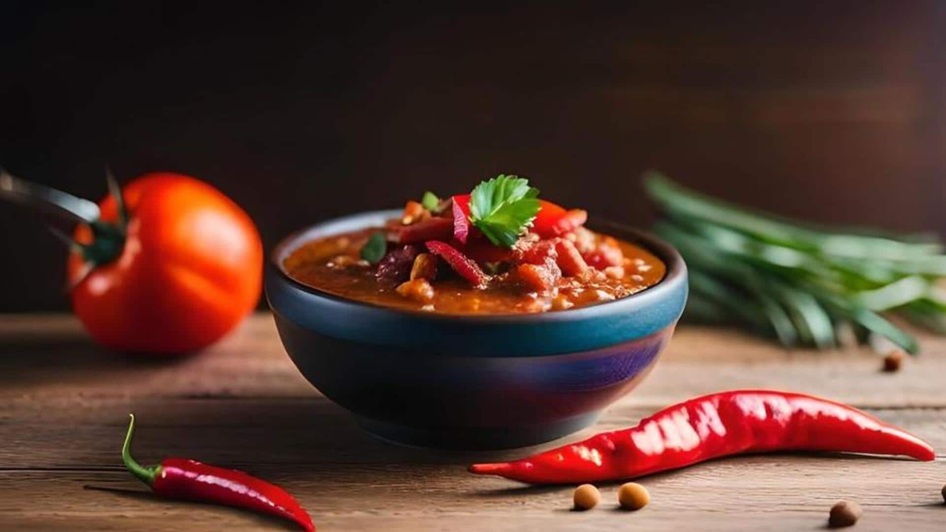 Recipe-o'-clock: Try this delicious vegetarian chili dish