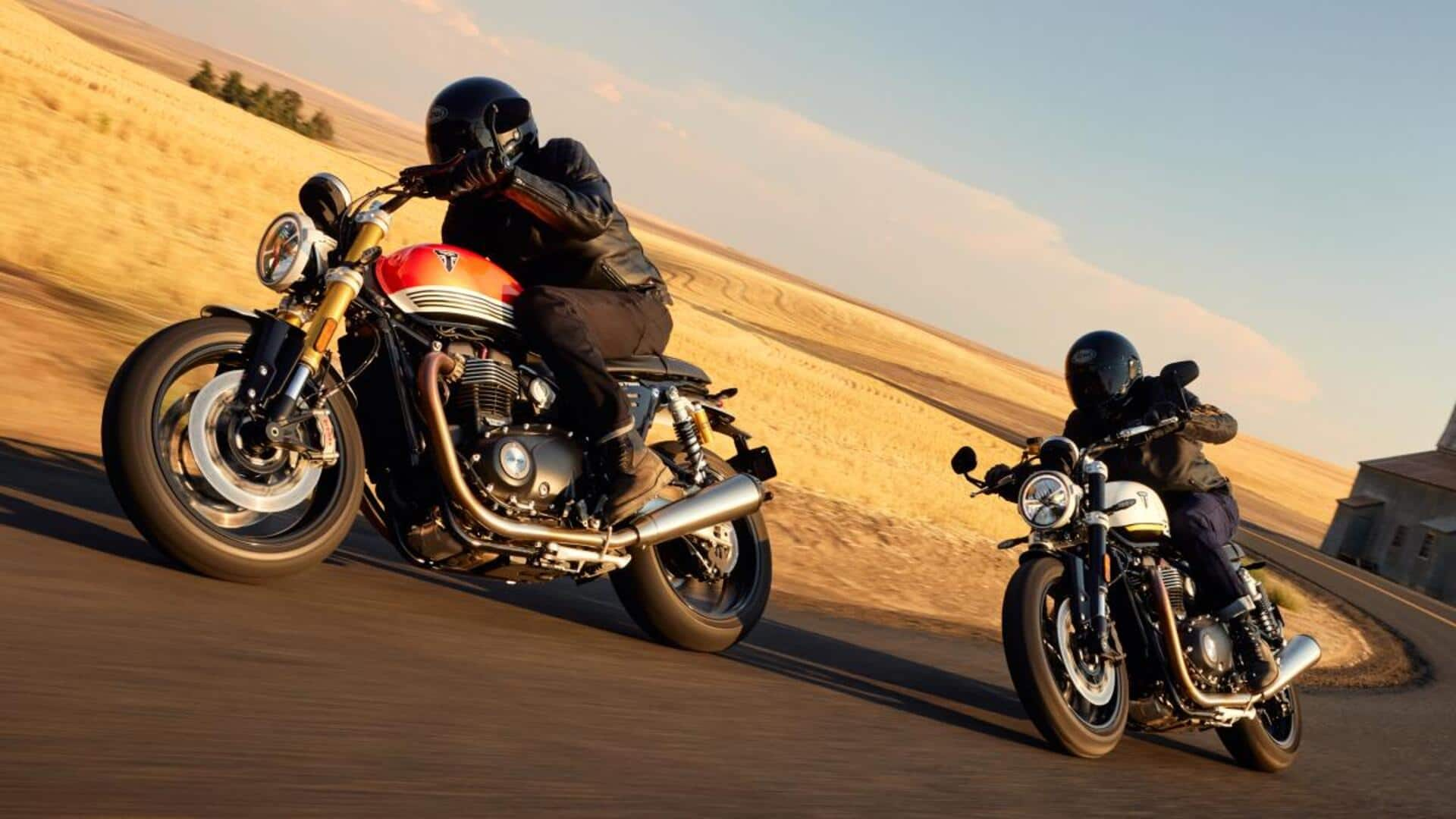 2025 Triumph Speed Twin 1200 range goes official at ₹13L