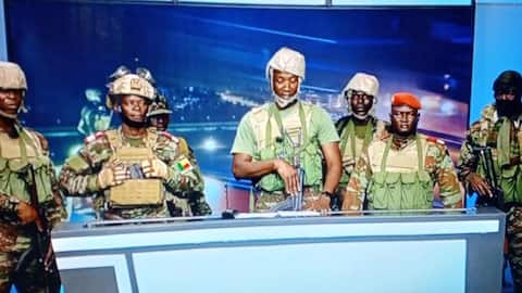 Soldiers appear on TV announcing coup in African country Benin 