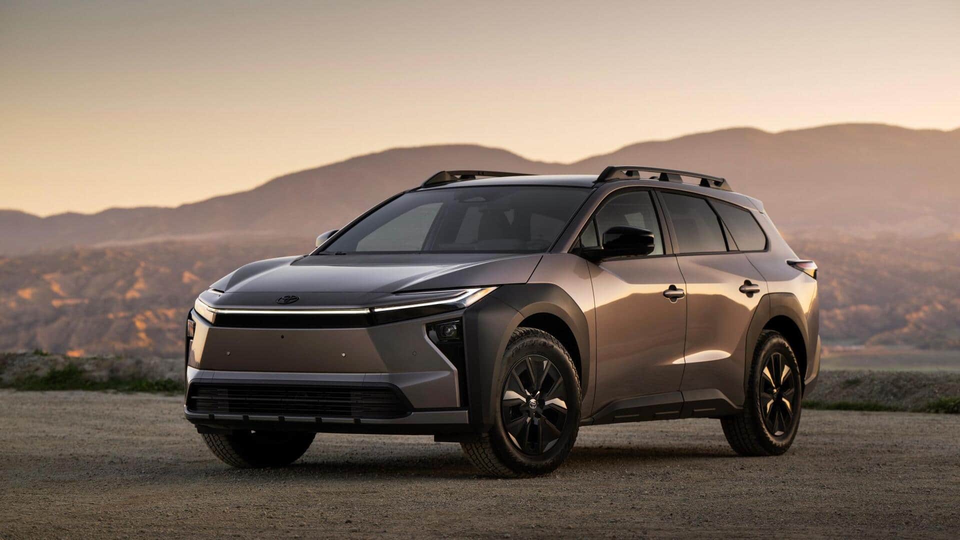Toyota's latest EV is designed for off-roading