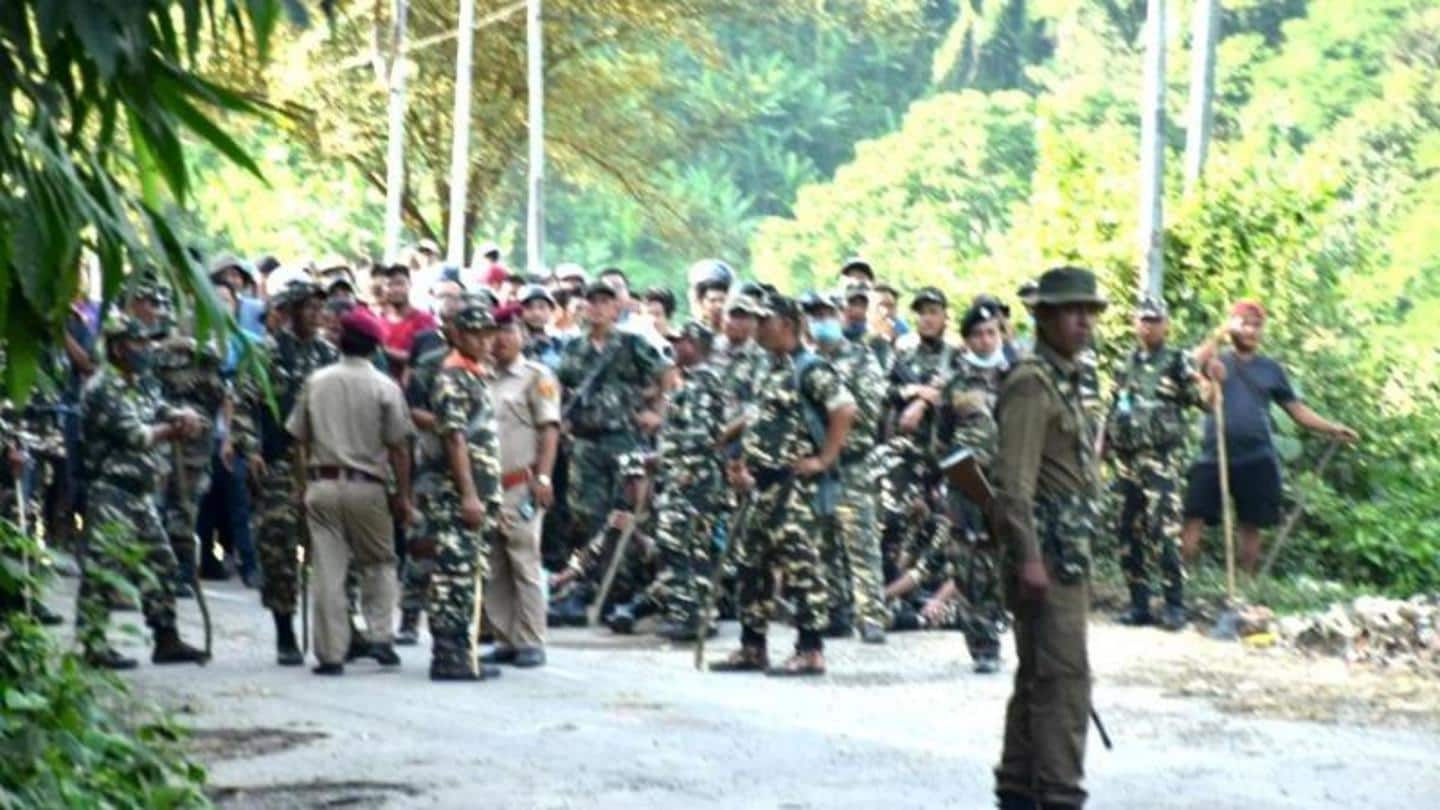 State forces camping on border amid escalating situation State forces camping on border amid escalating situation