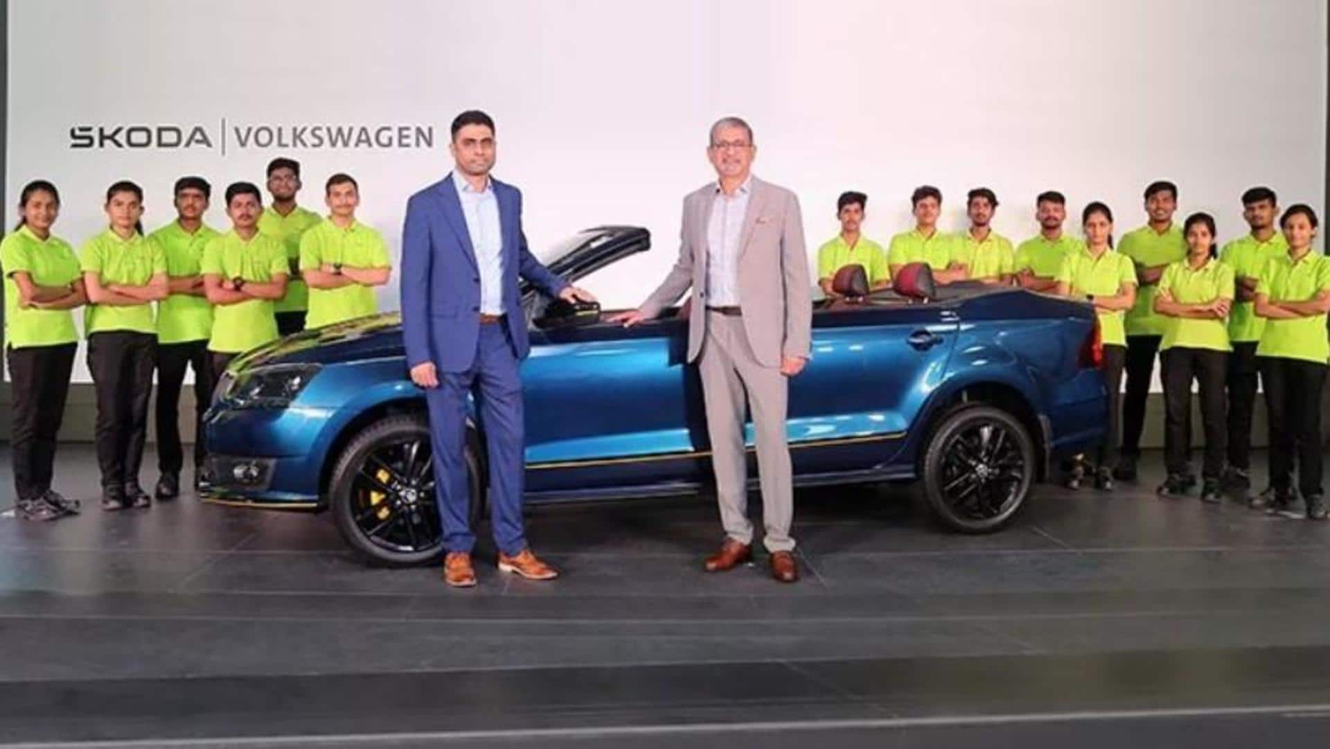 Indian students transform a SKODA RAPID into a cool cabriolet 