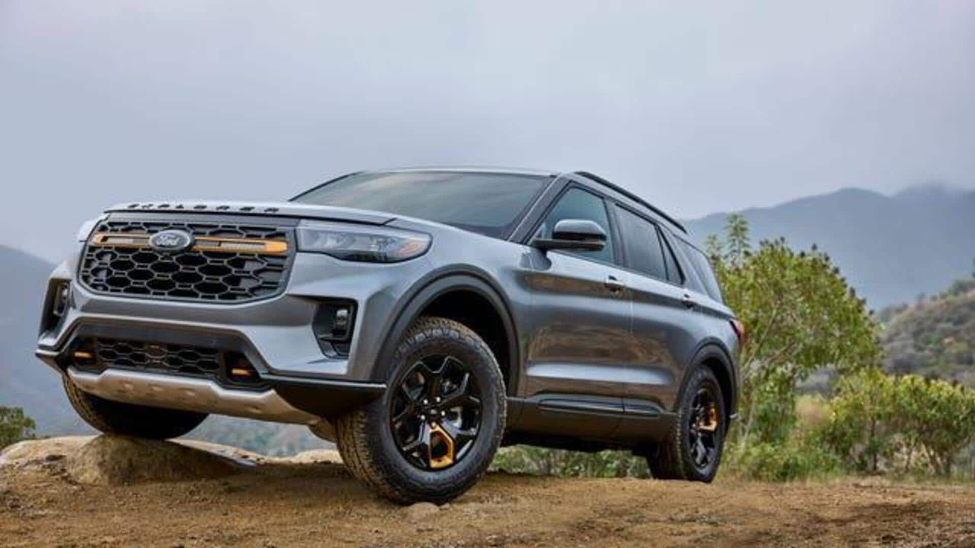 Meet the Explorer Tremor—Ford's toughest family SUV yet Meet the Explorer Tremor—Ford's toughest family SUV yet