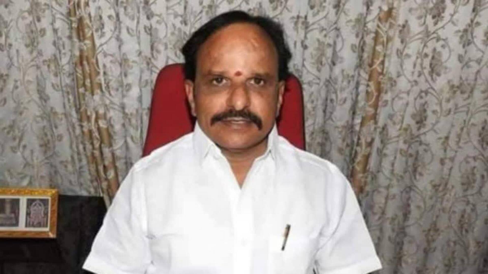Karnataka planning minister D Sudhakar, 66, dies after prolonged illness