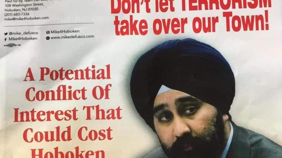Sikh politician in the US labelled a terrorist