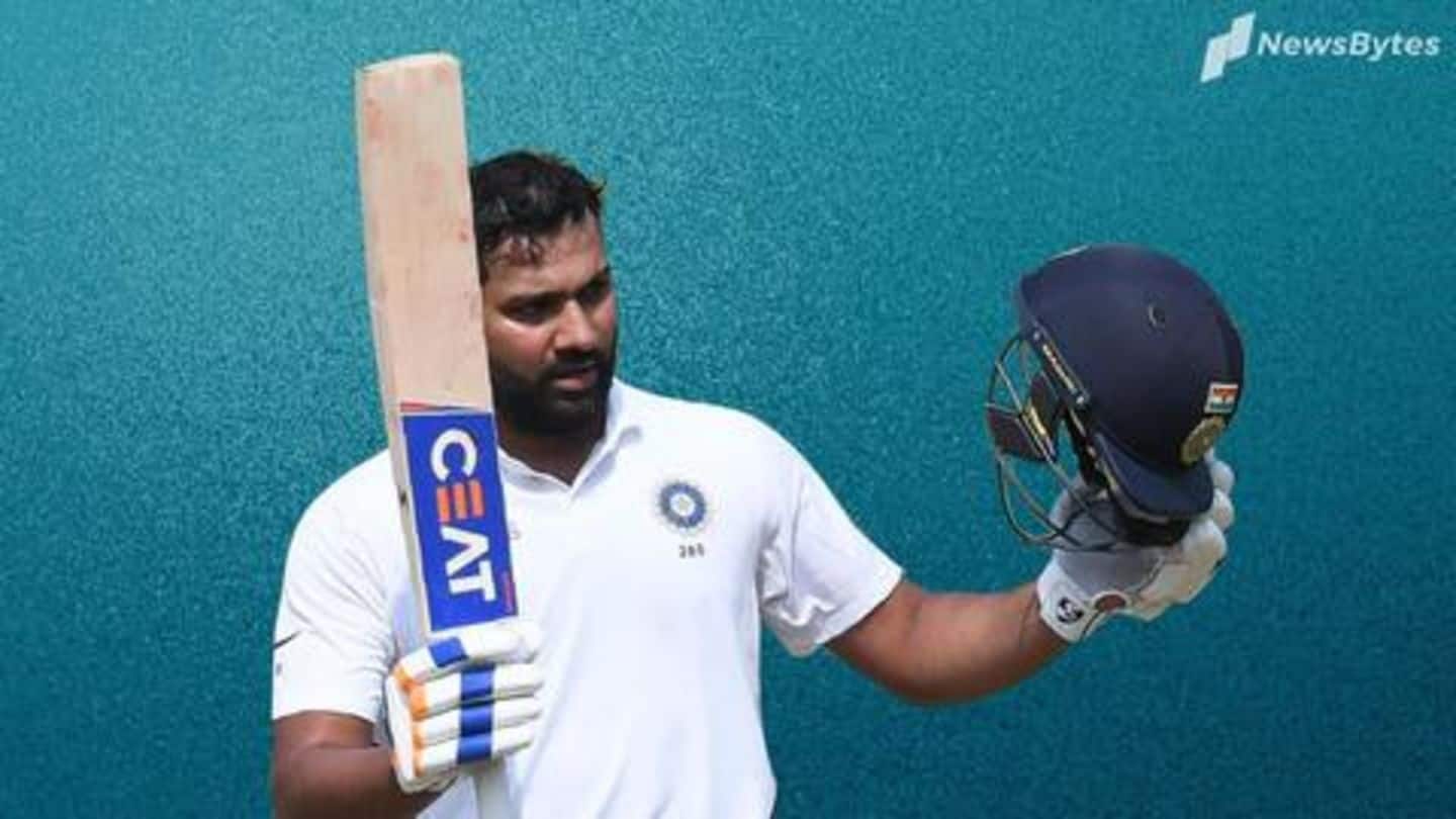Rohit Sharma scores his sixth Test century: Records broken