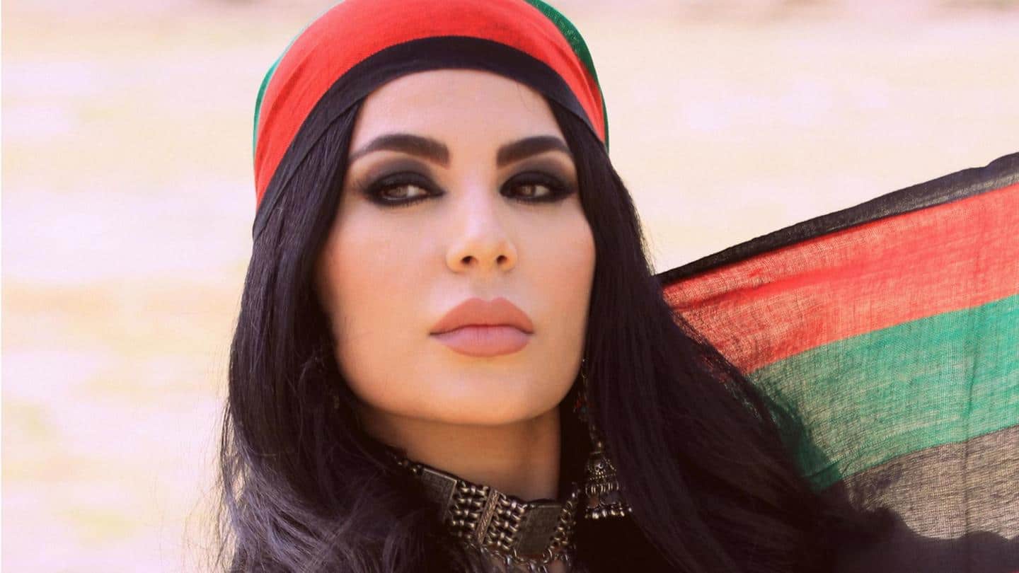 Popular popstar Aryana Sayeed flees Afghanistan in American cargo jet