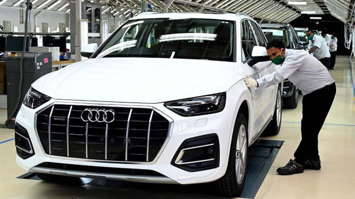 Audi India begins local assembly of facelifted Q5 SUV