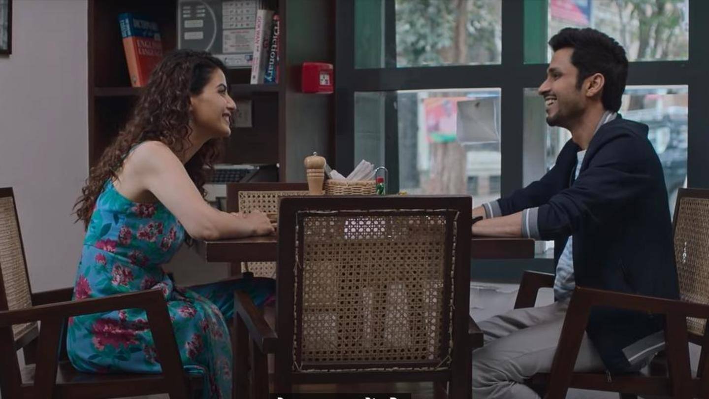 Parashar and Kalra look adorably cute together in the song Parashar and Kalra look adorably cute together in the song