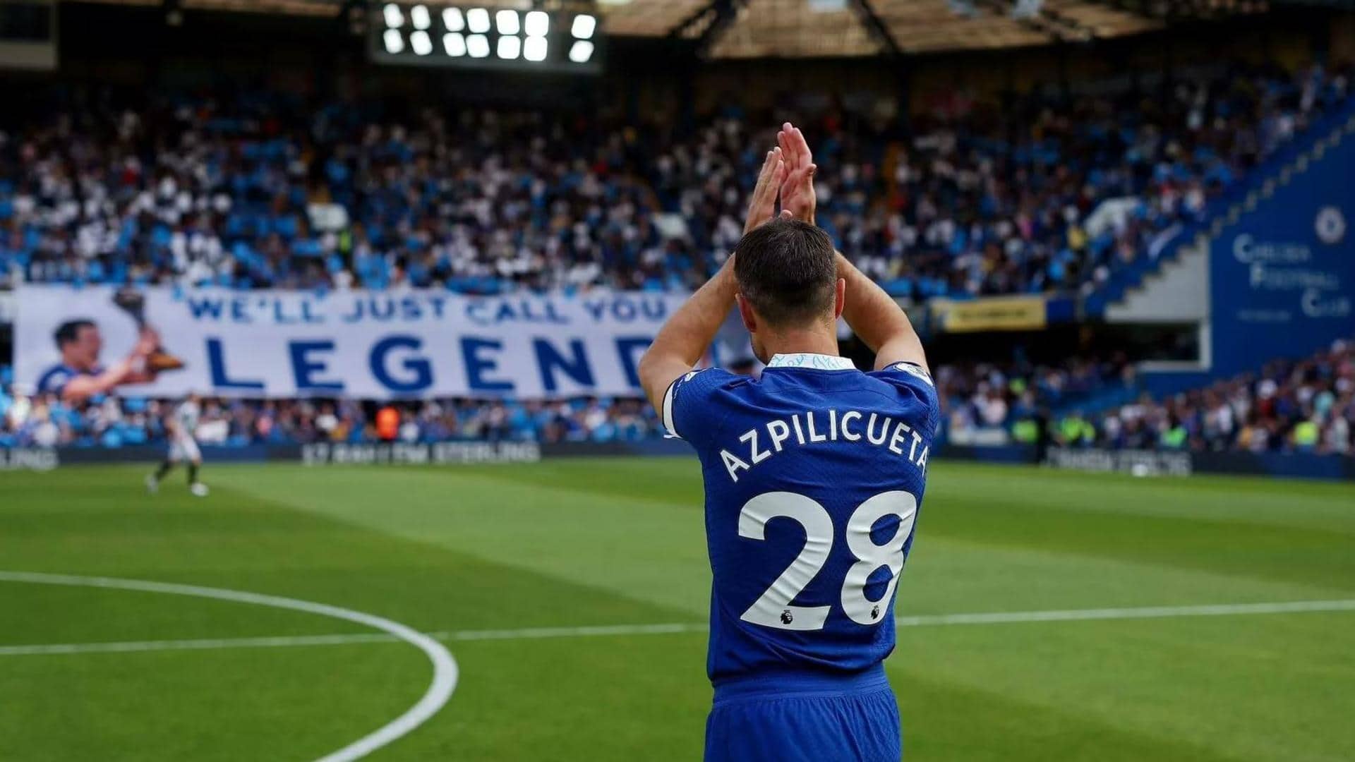 Atletico Madrid sign Cesar Azpilicueta from Chelsea: Decoding his stats
