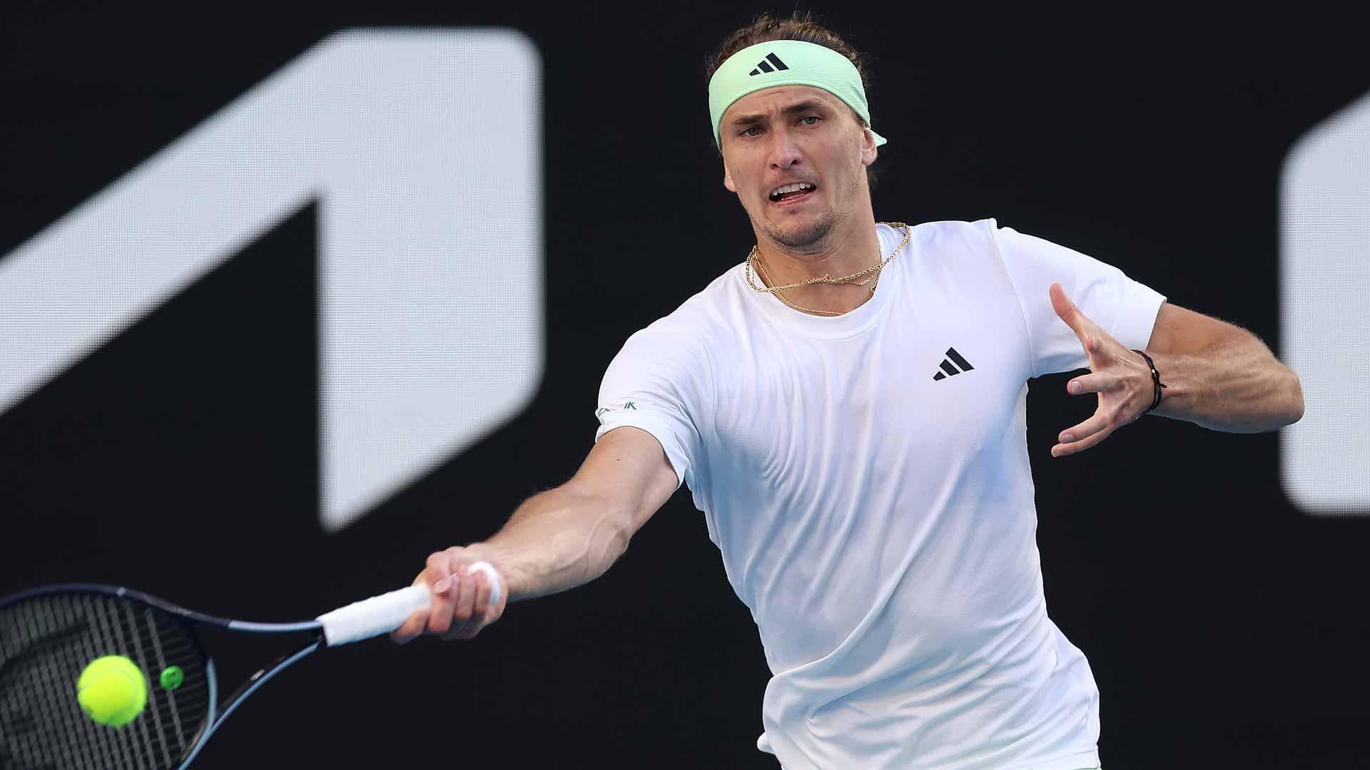 Australian Open: Alexander Zverev reaches quarter-final with dramatic five-set win