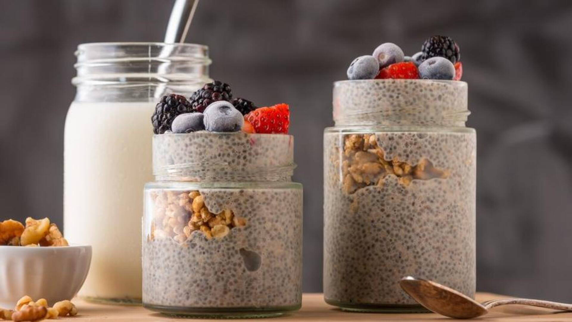 Savor these luscious vegan chia puddings 