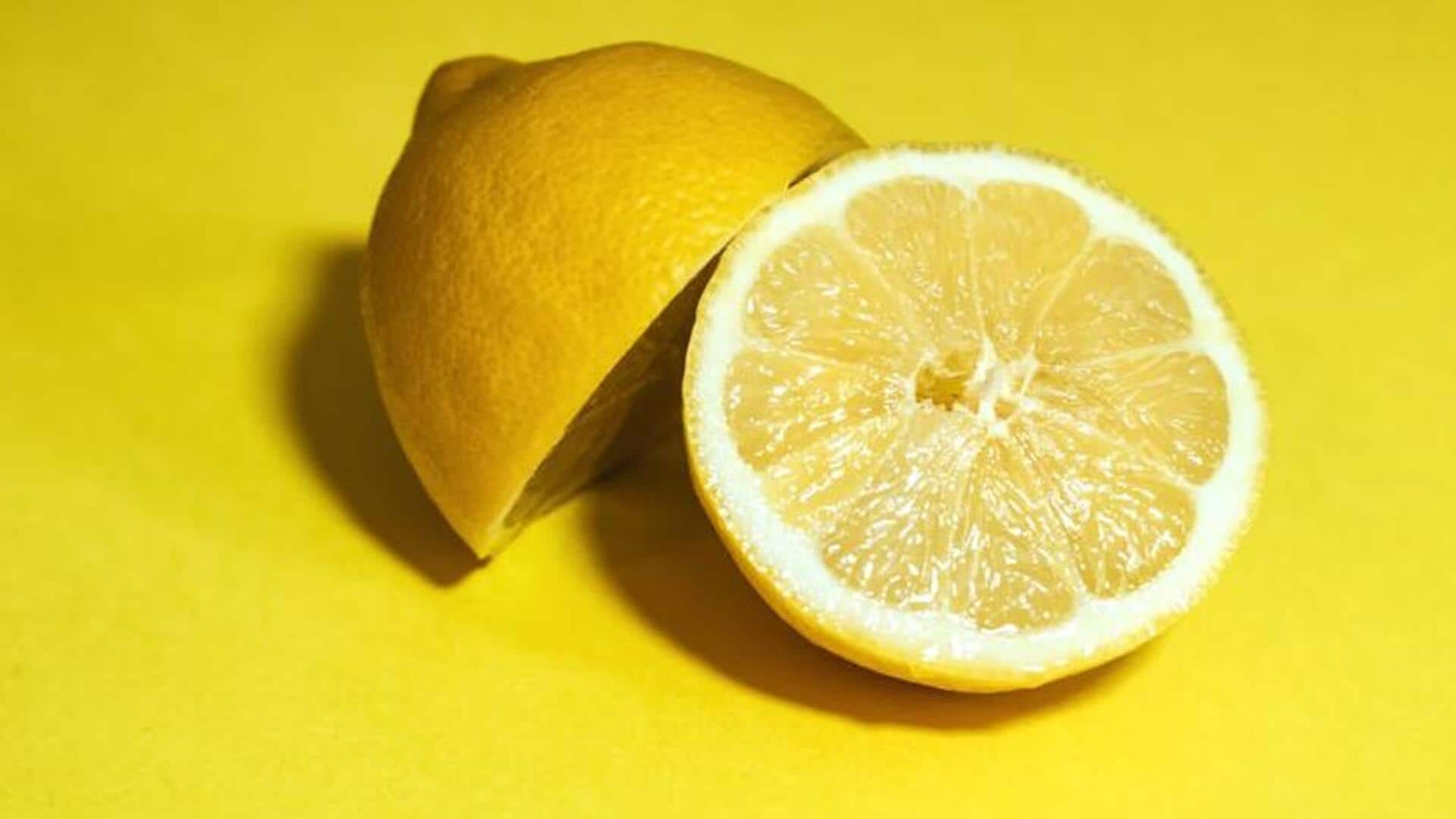 Strengthening nails with lemon juice magic