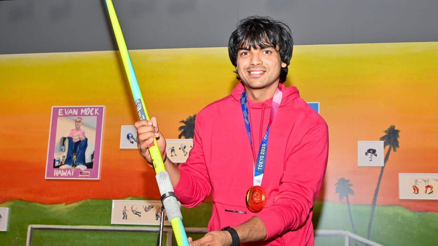 Neeraj Chopra donates Tokyo gold-medal winning javelin to Olympic Museum
