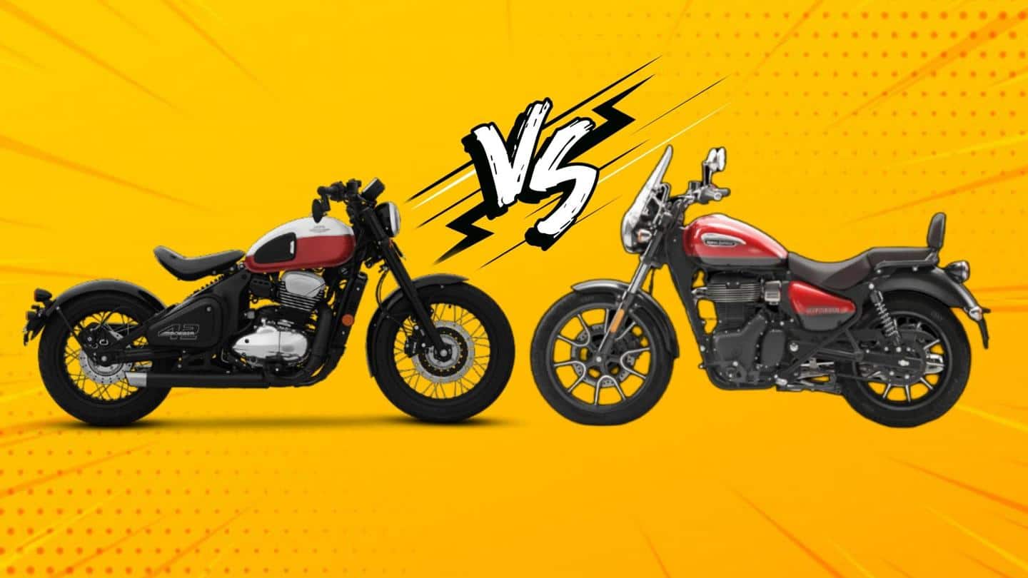 Jawa 42 Bobber v/s Royal Enfield Meteor 350: Features compared