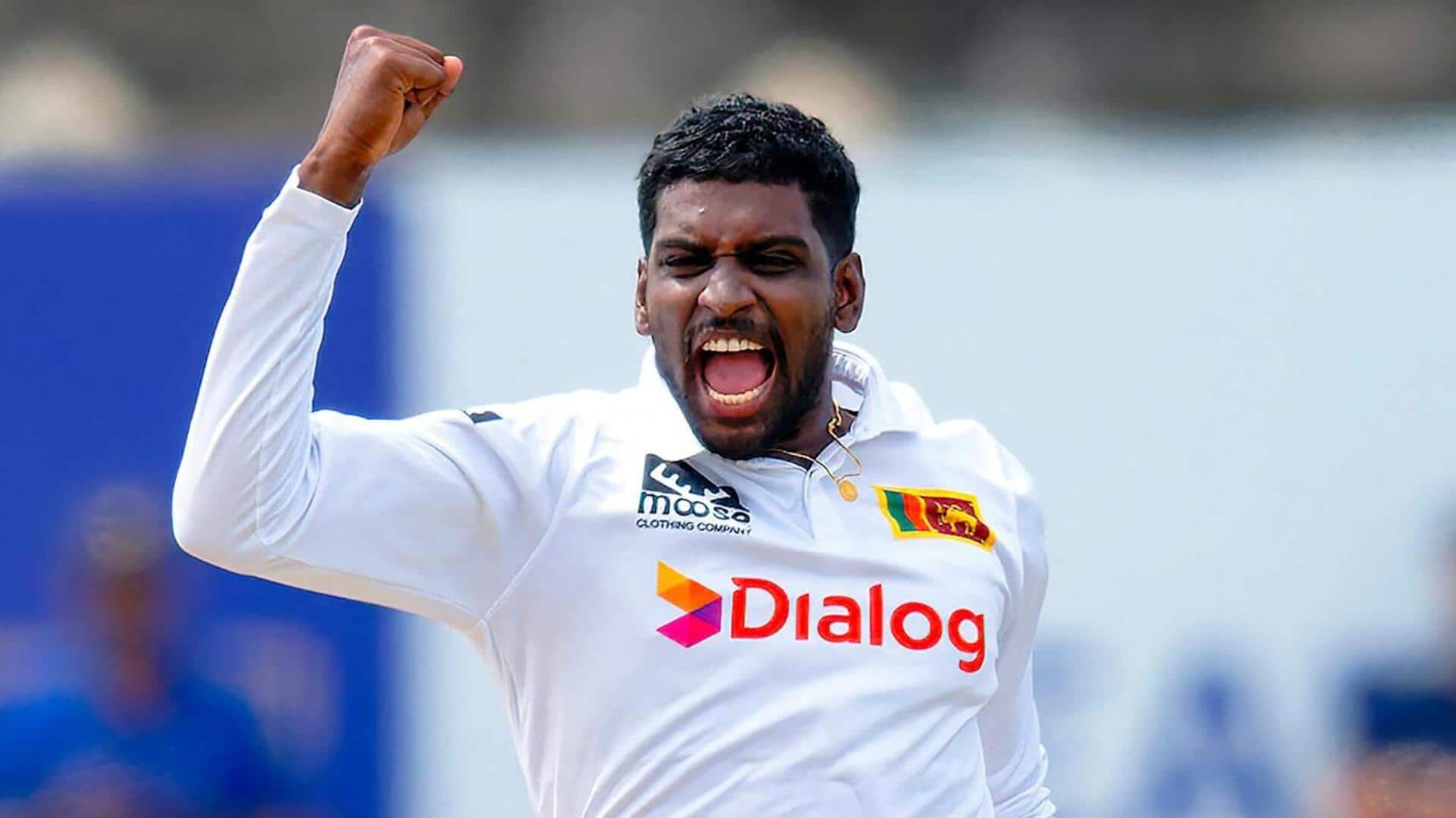 Best match figures by Sri Lankan bowlers on Test debut