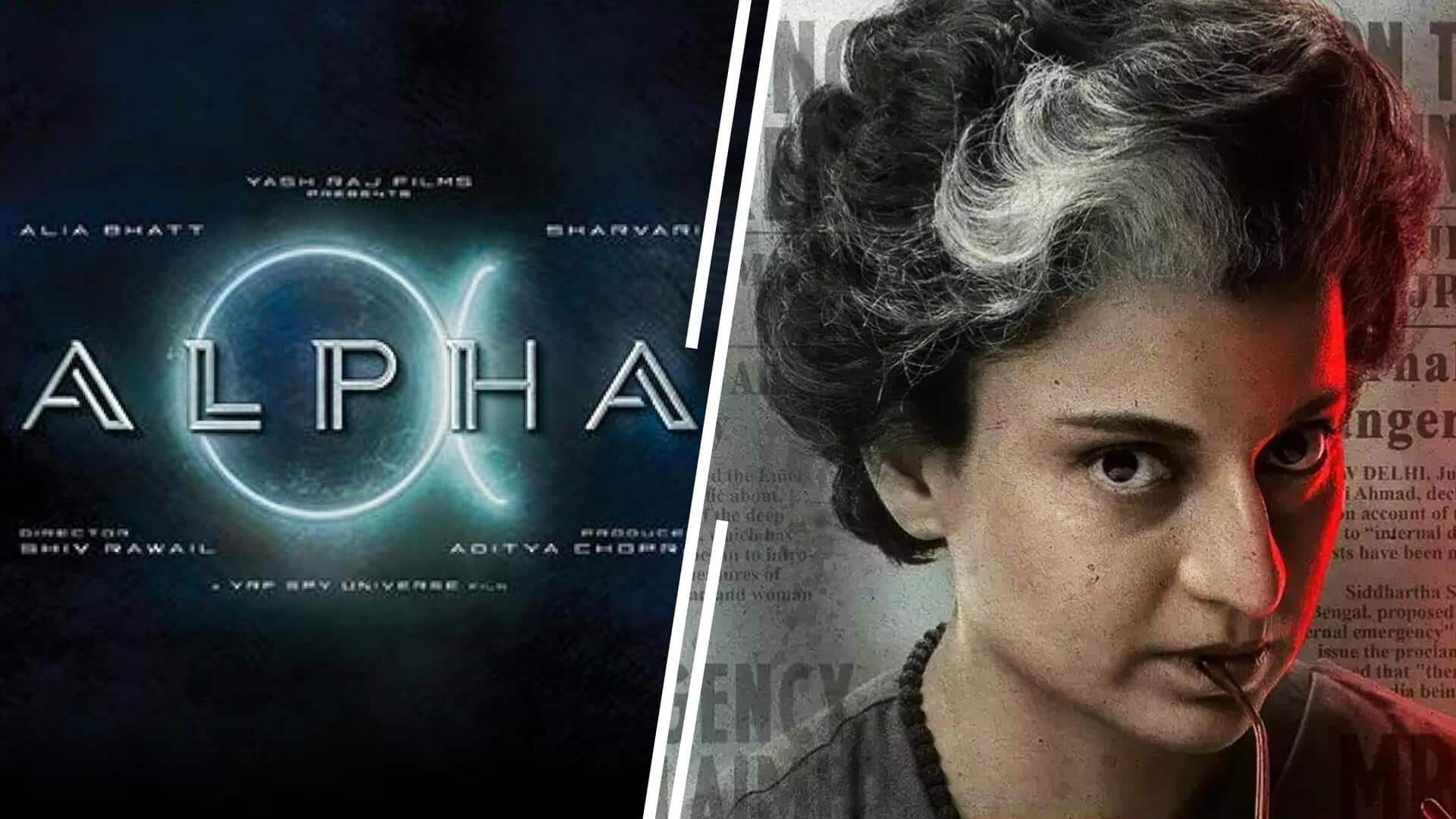 From 'Emergency' to 'Alpha': Most anticipated Hindi films of 2025