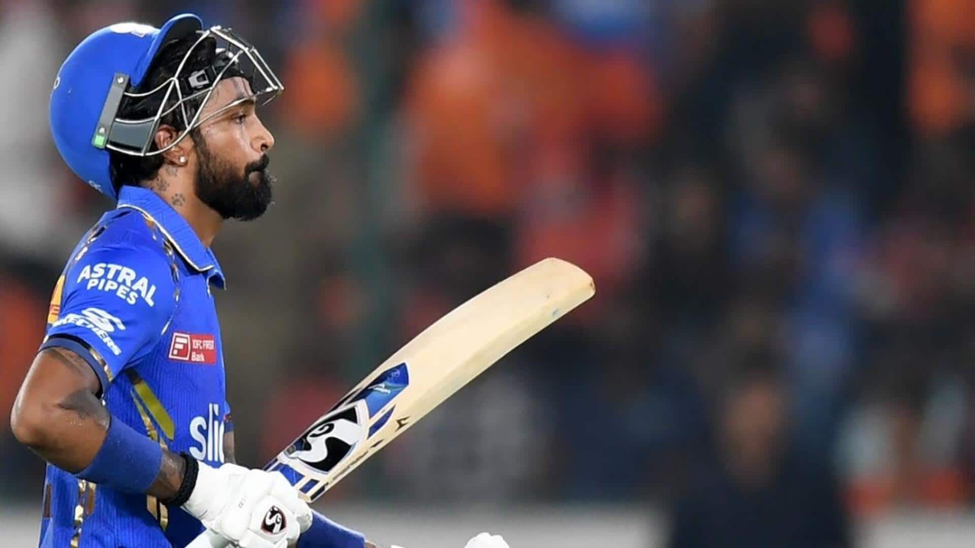 Hardik Pandya races to 5,500 T20 runs: Key stats Hardik Pandya races to 5,500 T20 runs: Key stats
