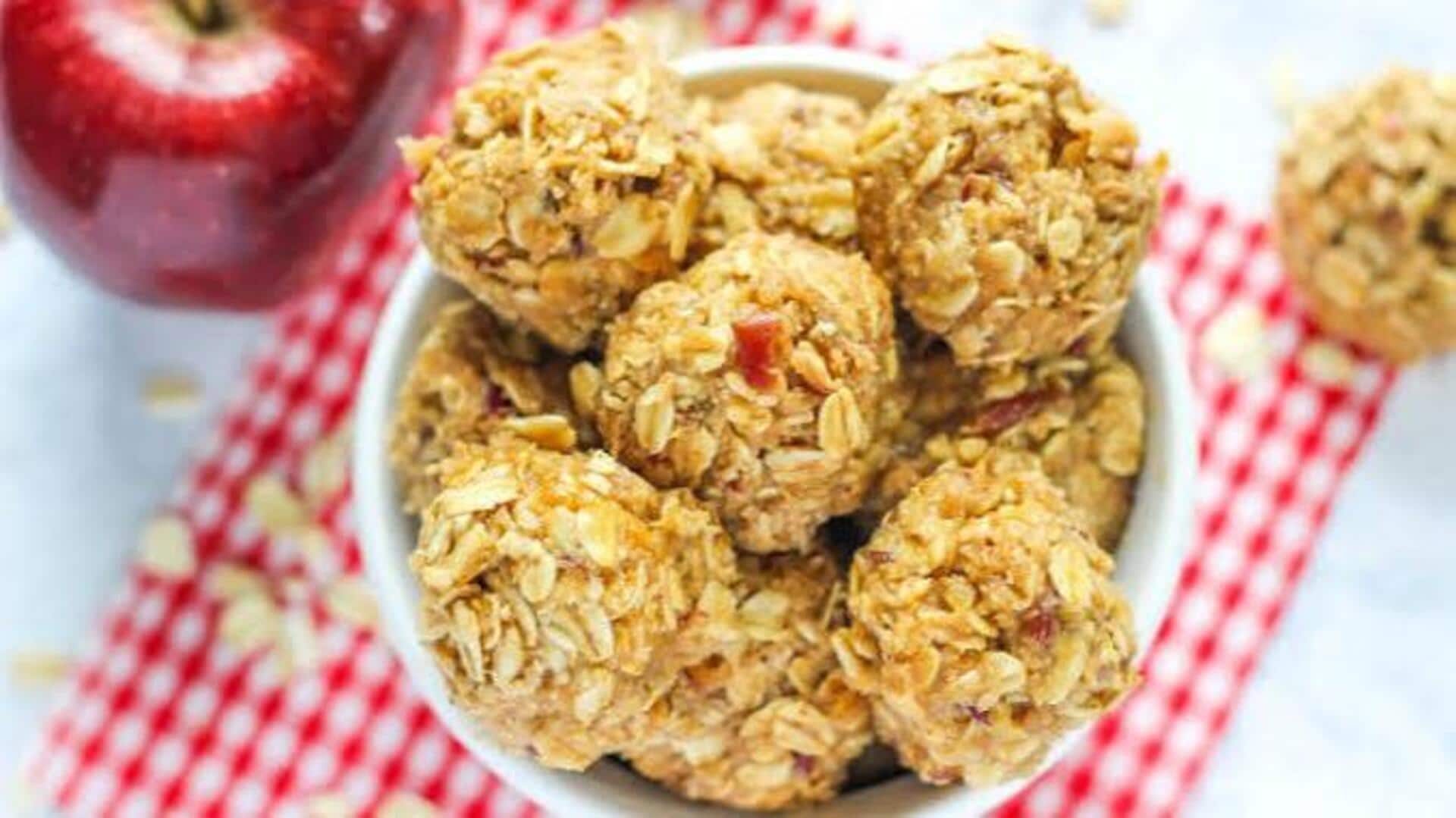 Quick and tasty: Cinnamon apple bites