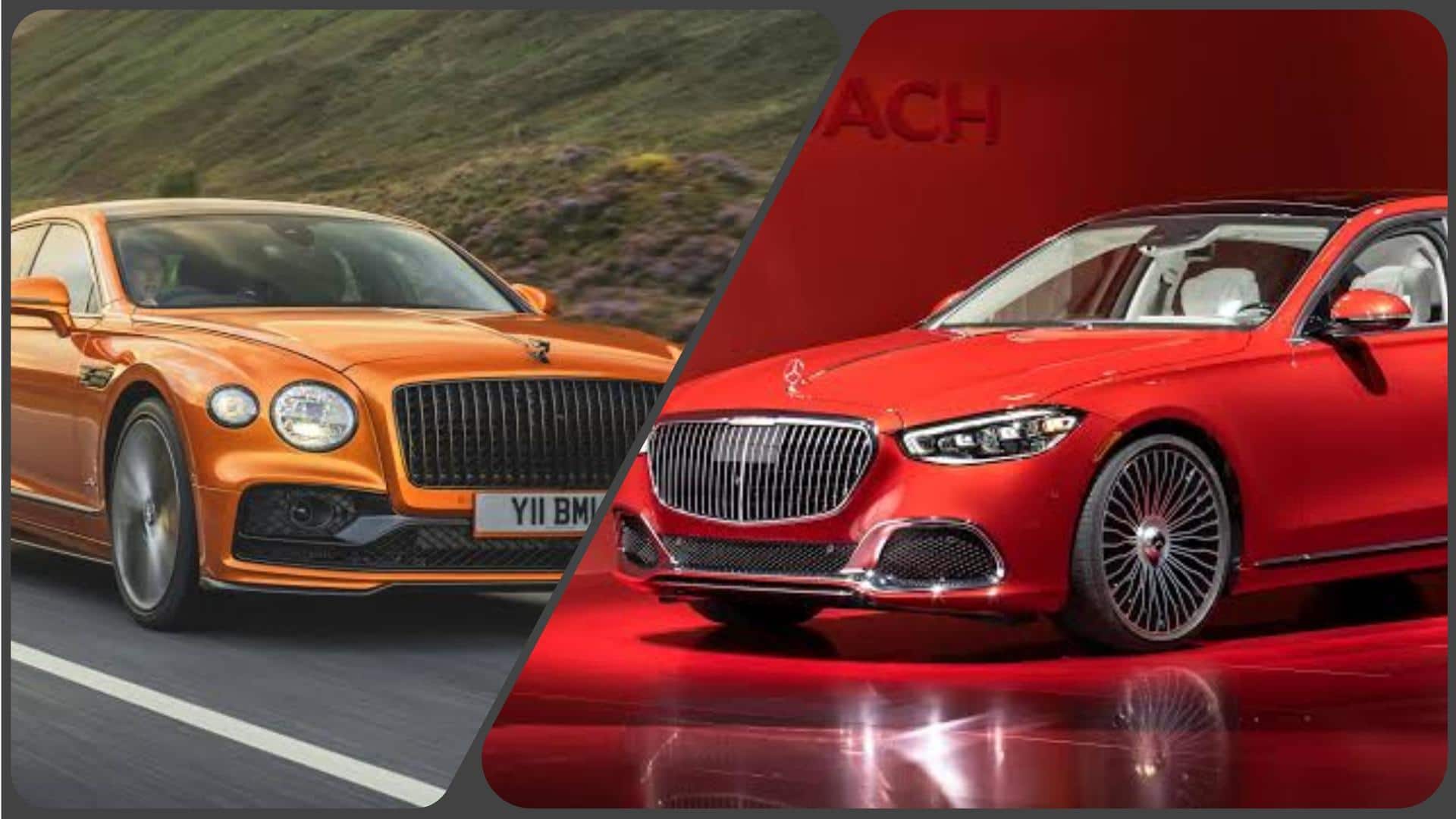 2024 Bentley Flying Spur v/s Mercedes-Maybach S-Class: Luxury sedans compared
