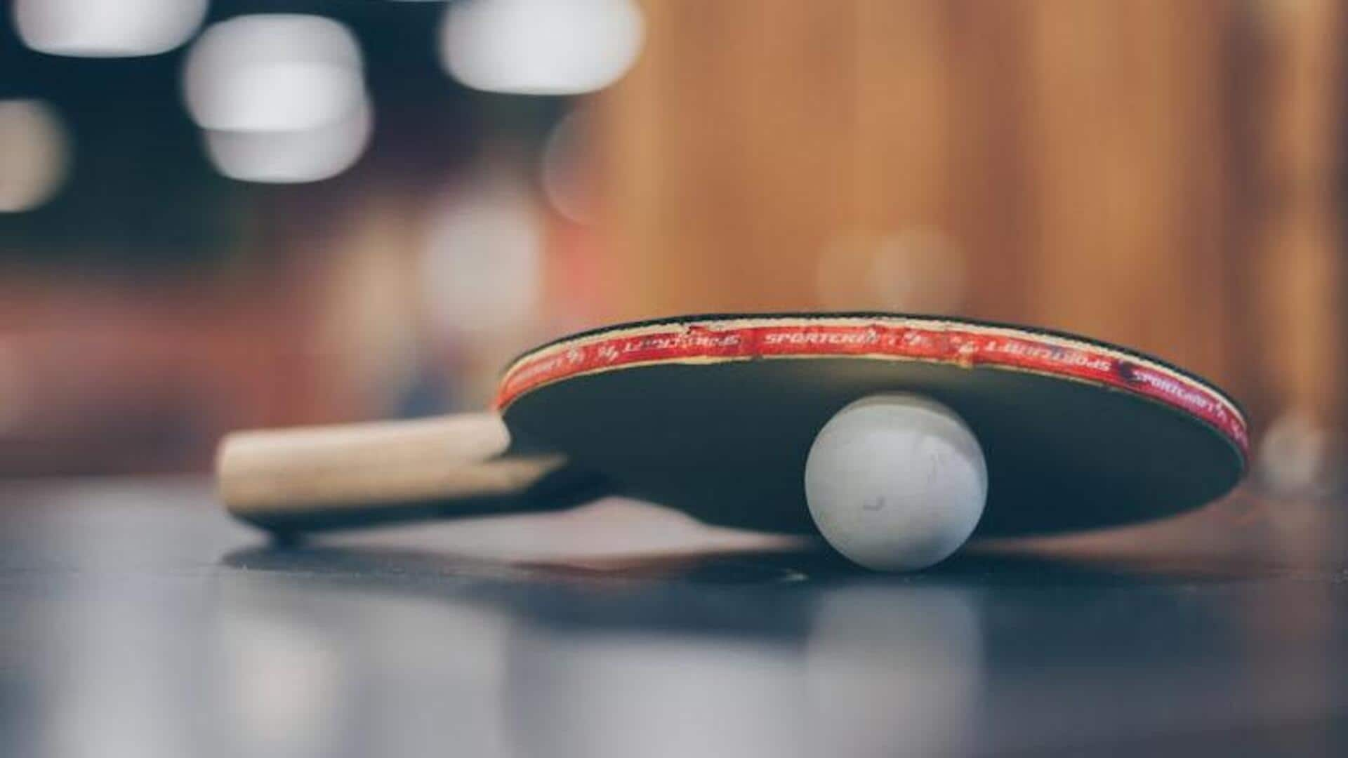 Paddle your way to fitness with table tennis